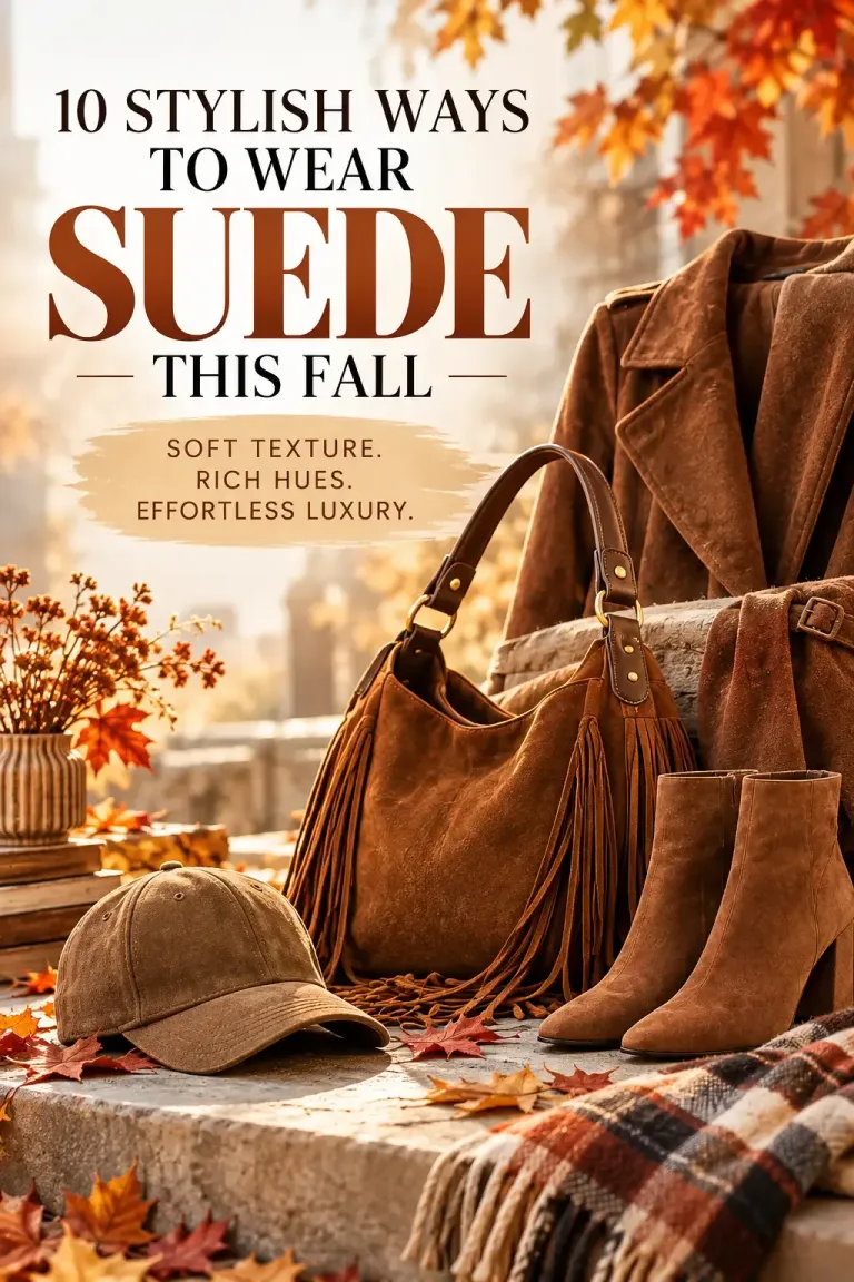 10 Stylish Ways to Wear Suede This Fall: The Ultimate Autumn Fashion Guide