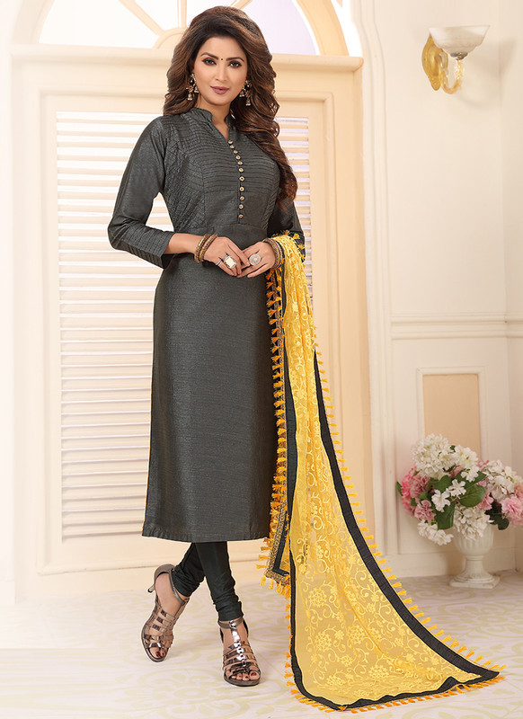 Dial N Fashion COTTON SILK Readymade Salwar Suits