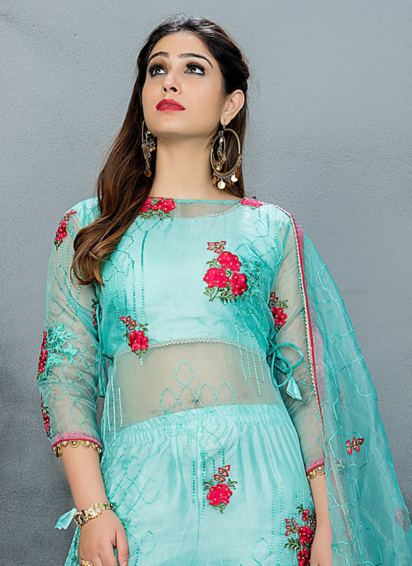 Buy Designer Pakistani Sharara Suit! Shop Today.