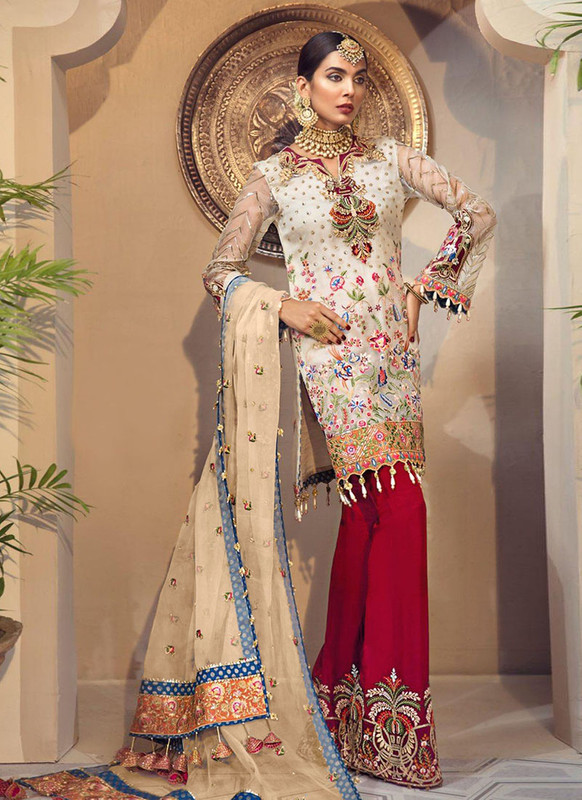 Dial N Fashion Multi  Heavy Designer Bridal Wear Salwar Suit