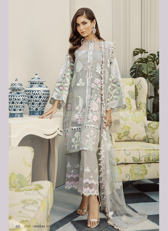Dial N Fashion White  Heavy Designer Bridal Wear Salwar Suit