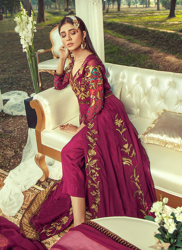 Dial N Fashion Rani pink  Designer Heavy Embroidered Salwar Suit