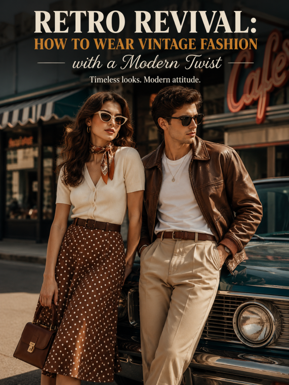 Retro Revival: How to Wear Vintage Fashion with a Modern Twist